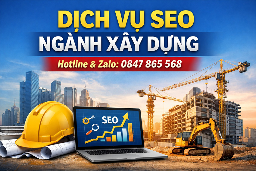 Dịch Vụ Seo Ngành Xây Dựng – Giúp Công Ty Có Khách Hàng Đều Đặn Mỗi Tháng BỀN VỮNG